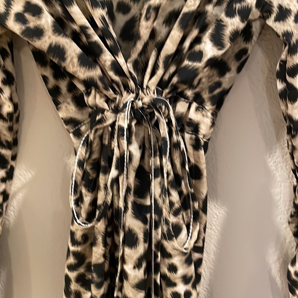 Leopard Print Robe - Picture 3 of 7